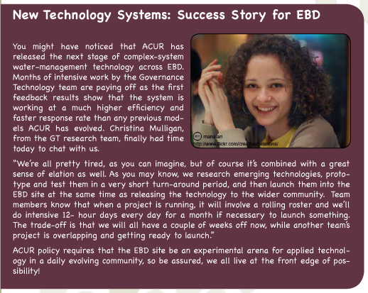 New Technology Systems: Success Story for EBD