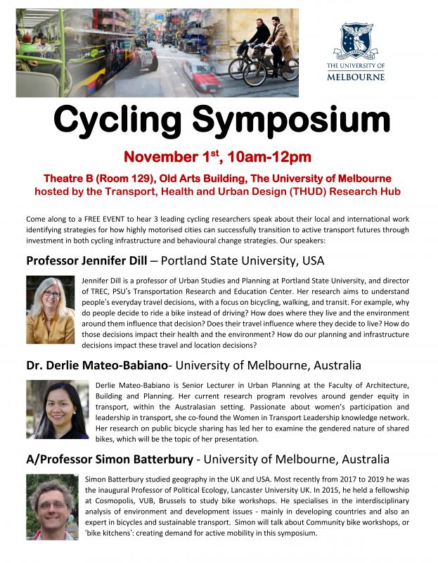 Cycling Symposium Flyer