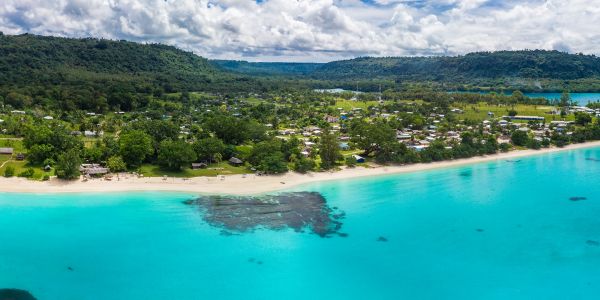 Image of Vanuatu coast