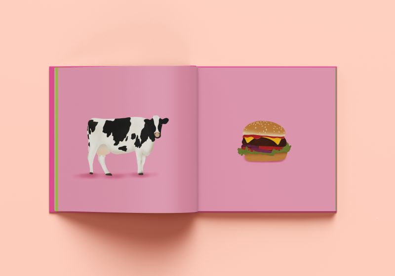 Excerpts from Steph Lam’s ‘Before & After’ book, created as part of her graphic design major