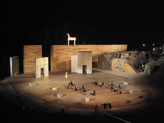 Garces de seta Bonet - Scenographies for the Greek Theatre in Syracuse Garces de seta Bonet - Scenographies for the Greek Theatre in Syracuse