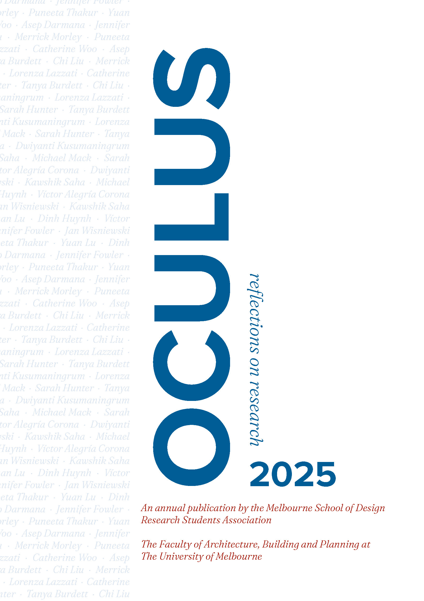 Oculus 2025 cover