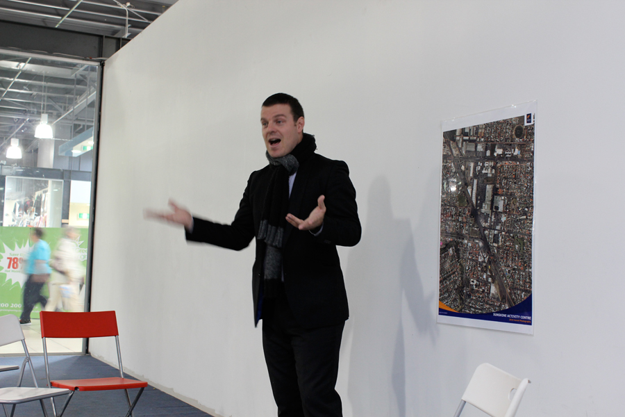 Sunshine Place Manager Simon McCuskey wraps up the guest lecture series at the Studio Atelier this semester.