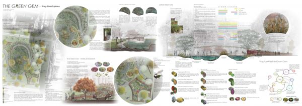 Jiayi Tian - Detailed Design The Green Gem - A Frog Friendly Place