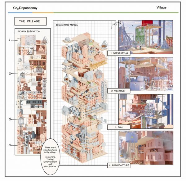 Isometric diagram