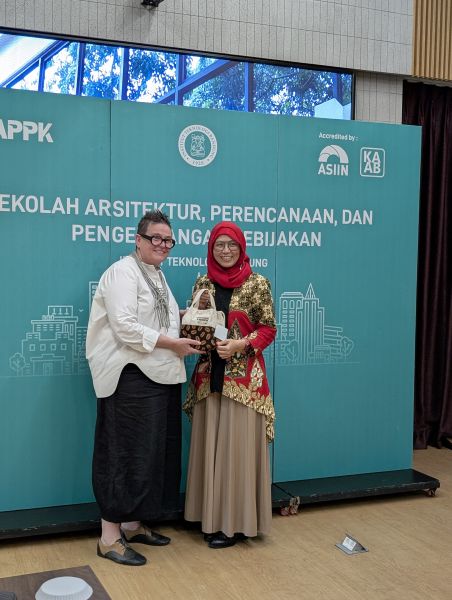 Julie Willis with Dean ITB