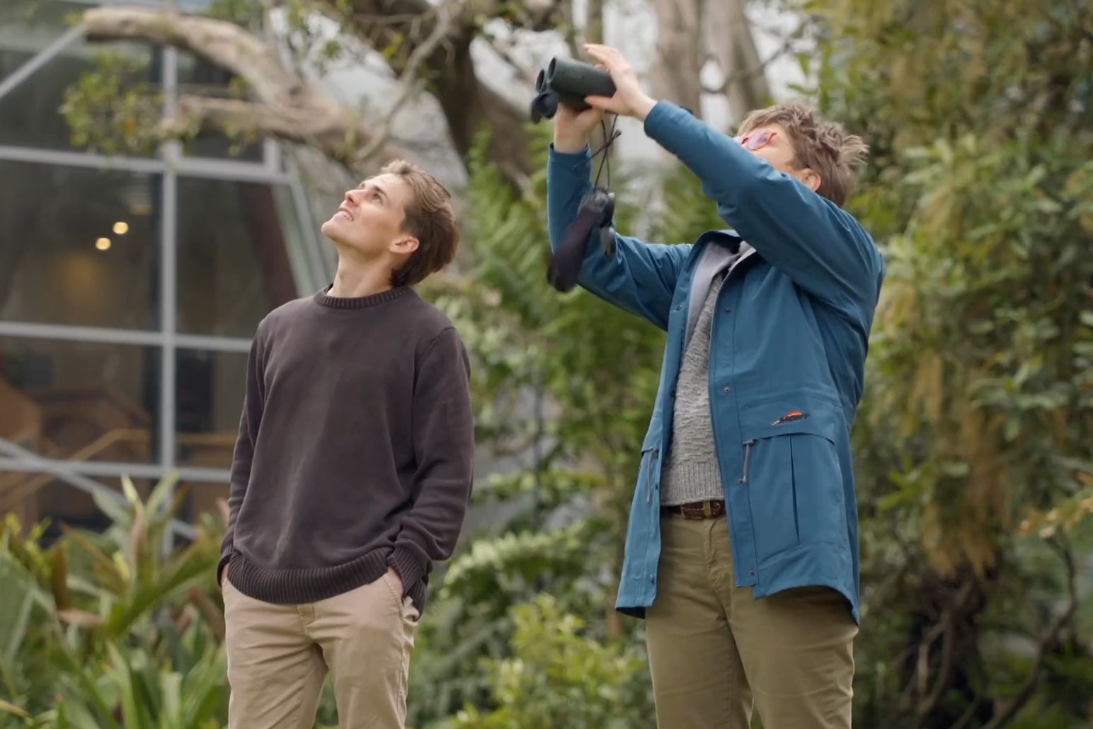Image of Dan Pakrer bird watching