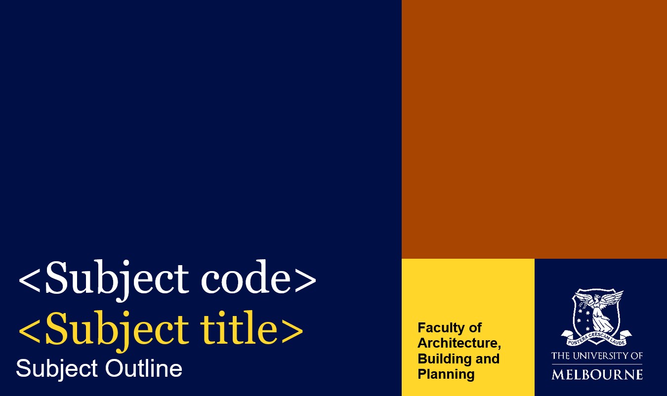 A preview of the subject outline title block