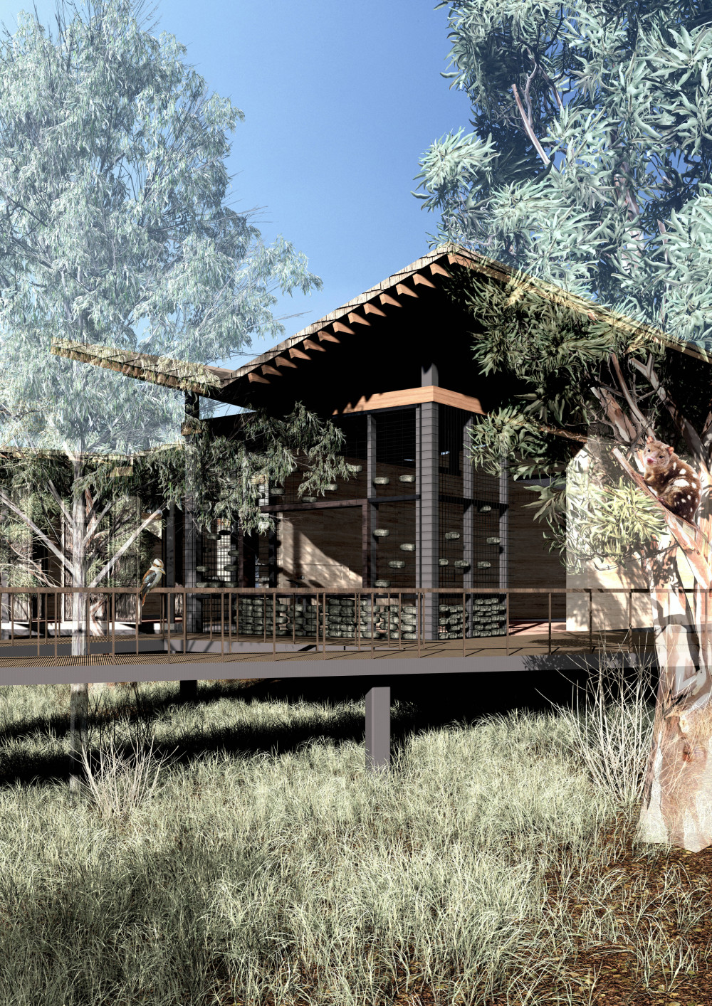 Sulochana Khatri’s architecture project,   A Living Cultural Centre