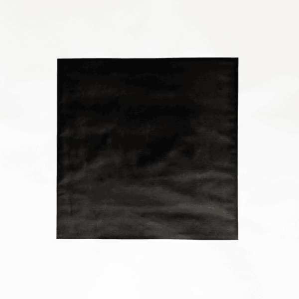 A black canvas