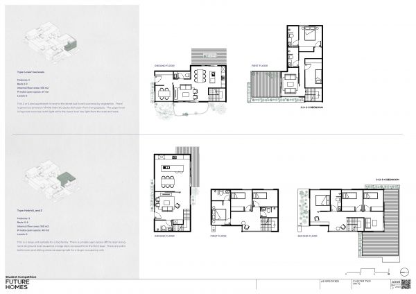 Floor Plans of Two Houses