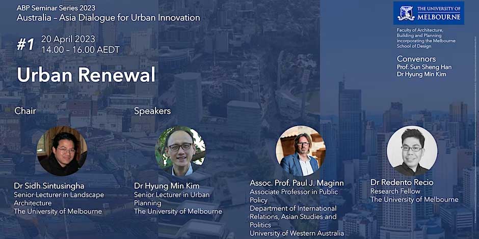 Australia - Asia Dialogue for Urban Innovation: Urban Renewal