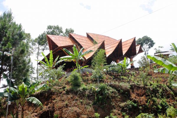 bamboo church