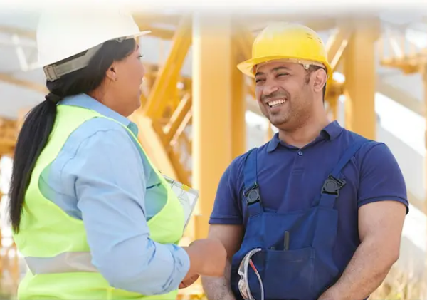 Construction scene